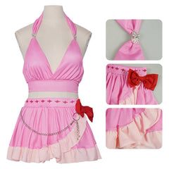Aerith Gainsborough Kostüm Set Bademode Final Fantasy VII Aerith Gainsborough Cosplay Outfit