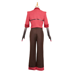 Alastor rot Kostüm Set Hazbin Hotel 2 The Radio Demon Alastor Cosplay Outfits