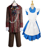Alice In Wonderland Mad Hatter Alice Couple Kostüm Cosplay