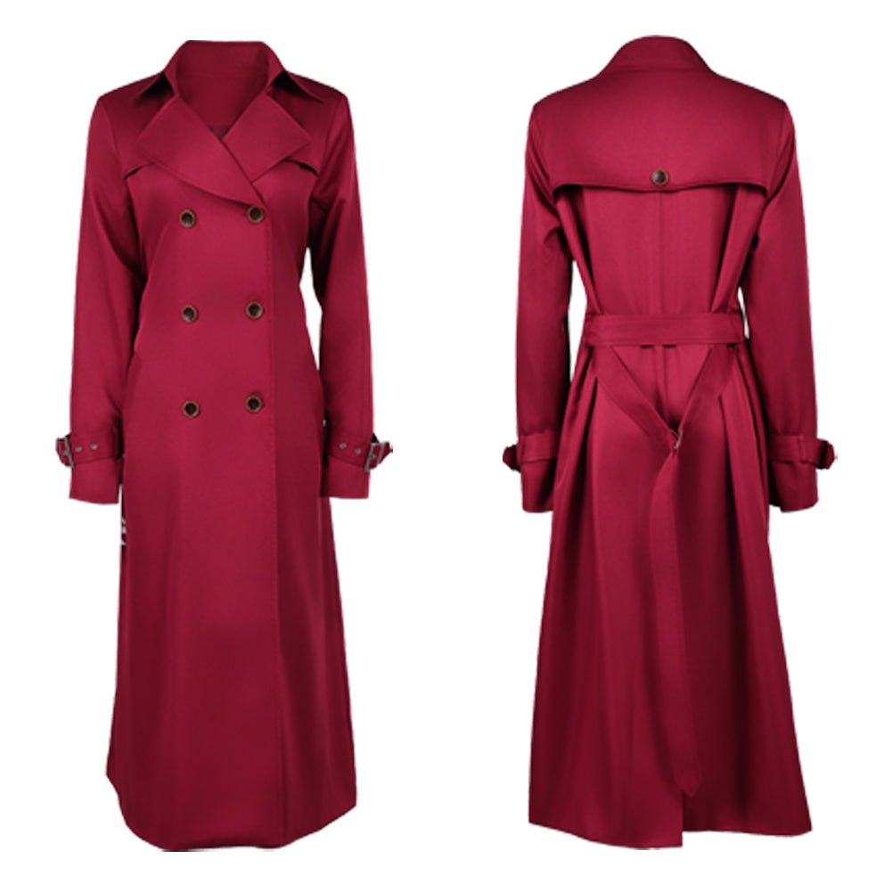 Alyssa Ashcroft red Jacket Resident Evil Cosplay Outfit