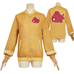 Amate Yuzuriha gelb Jacke Mobile Suit Gundam GQuuuuuuX Machu Cosplay Outfits