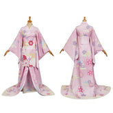Angel Dust rosa Kimono Hazbin Hotel 2025 Angel Cosplay Kostüm