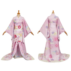Angel Dust rosa Kimono Hazbin Hotel 2025 Angel Cosplay Kostüm