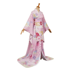 Angel Dust rosa Kimono Hazbin Hotel 2025 Angel Cosplay Kostüm