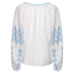 Anni-Frid Synni Lyngstad Retro Style ABBA weiß Shirt Cosplay Outfits