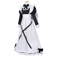 Aoi Dienstmädchen Kleid Playing Death Games to Put Food on the Table Aoi Cosplay Outfit
