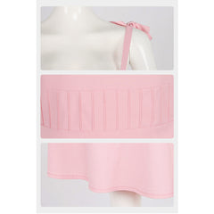 Apple Cider Vinegar Belle Gibson rosa Kleid Cosplay Outfits