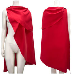 Arcane: League of Legends Mel Medarda rote Umhang Cosplay Outfits