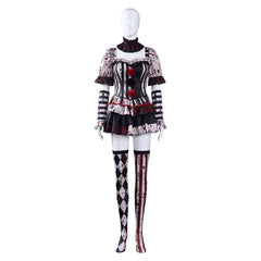 Art The Clown Terrifier Kostüm Set Terrifier Art The Clown Cosplay Outfit