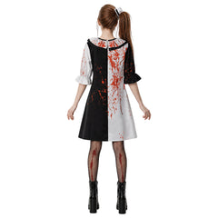 Art The Clown Kostüm Set Kleid Terrifier Art The Clown Cosplay Outfit Crossplay