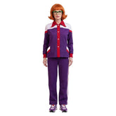 Aunt Gladys lila Sportbekleidung Weapons Gladys Cosplay Kostüm