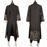 Baby Saja KPop Demon Hunters Schwarz Kostüm Set Cosplay Outfits