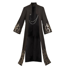 Baby Saja KPop Demon Hunters Schwarz Kostüm Set Cosplay Outfits