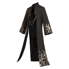 Baby Saja KPop Demon Hunters Schwarz Kostüm Set Cosplay Outfits