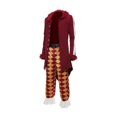 Bartolomeo rot Kostüm Set One Piece Kapitän Bartolomeo Cosplay Outfit