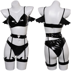 Batwoman Sexy Bademode 2tlg Damen Sommer Badeanzug