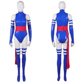 Betsy Braddock blau Jumpsuit X-Men '97 Psylocke Cosplay Outfit