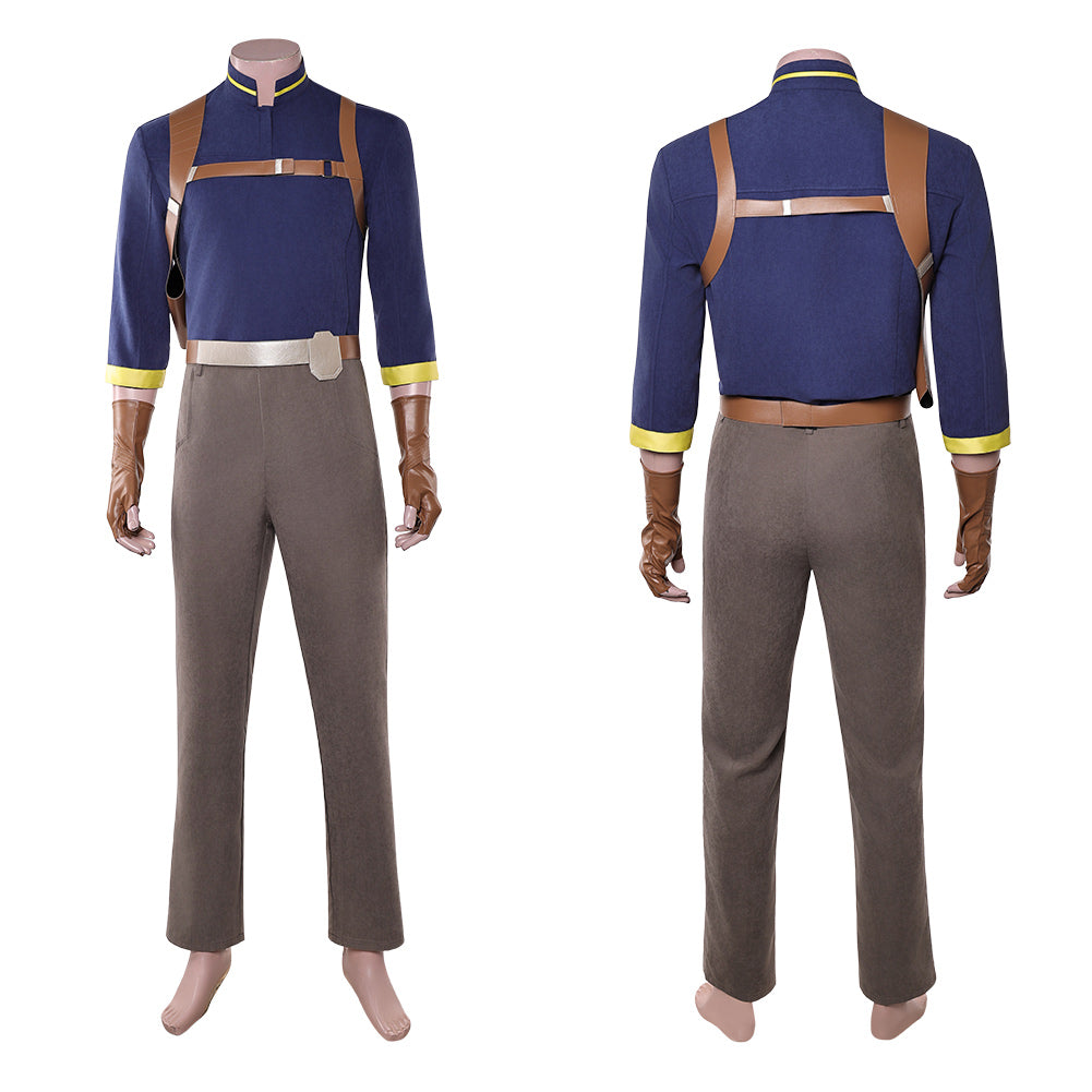 Captain Brander Lawson blau Outfit Lawson Cosplay Kostüm