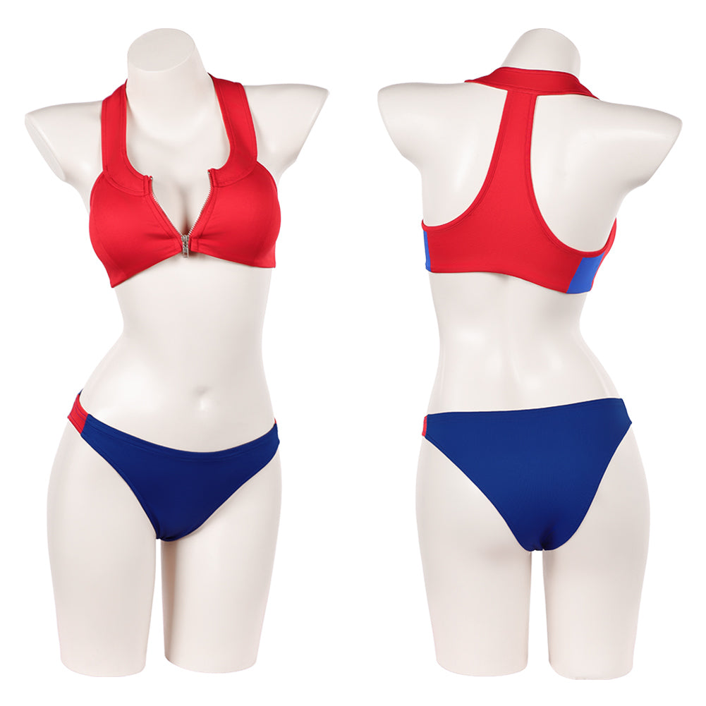 Casey Jean Parker Bademode Baywatch C.J. Parker 2tig. Badeanzug Cosplay Outfit