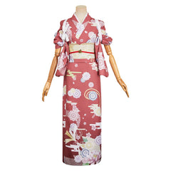 Charlie Morningstar rosa Kimono Hazbin Hotel Charlie Cosplay Kostüm