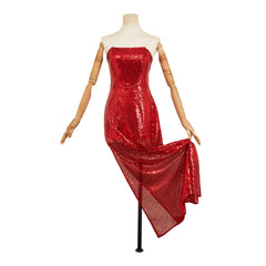 Charlie Morningstar rot Kleid Hazbin Hotel 2 Charlie Cosplay Outfits