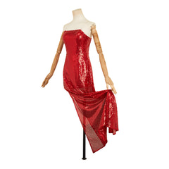 Charlie Morningstar rot Kleid Hazbin Hotel 2 Charlie Cosplay Outfits