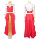 Charlie Morningstar rot Kostüm Set Hazbin Hotel Charlie Cosplay Outfit