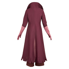 Charlotte Morningstar weinrot Kostüm Set Hazbin Hotel Charlie Cosplay Kostüm