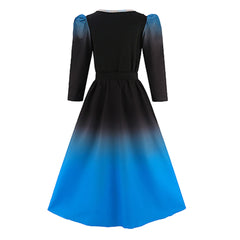 Chloe Charming Kinder Kostüm Set Descendants: Wicked Wonderland Chloe Charming blau Cosplay Outfit