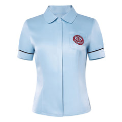 Choi Ga Yoon blau Shirt Teach You a Lesson Cosplay Outfit