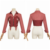 Claire Redfield rot Kostüm Resident Evil Requiem Claire Cosplay Outfits