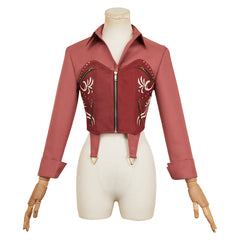 Claire Redfield rot Kostüm Resident Evil Requiem Claire Cosplay Outfits