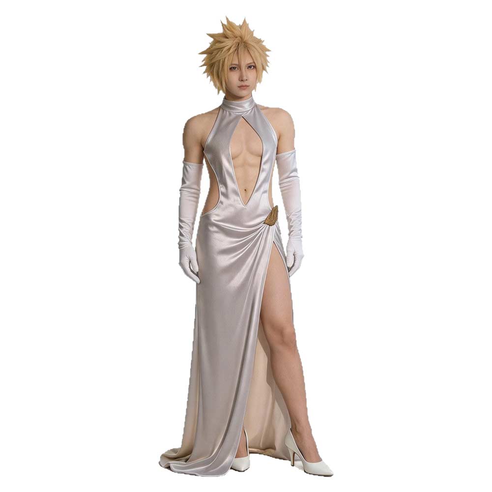 Cloud Strife Kostüm Set Abendkleid Final Fantasy Cloud Strife Cosplay Outfit