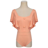 Cosmic Princess Kaguya(2026) Kaguya Orange einteilige Bademode Cosplay Outfit