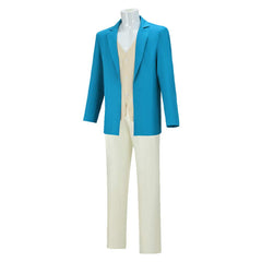 Coyote v. Acme Foghorn Leghorn blau Kostüm Cosplay Outfit