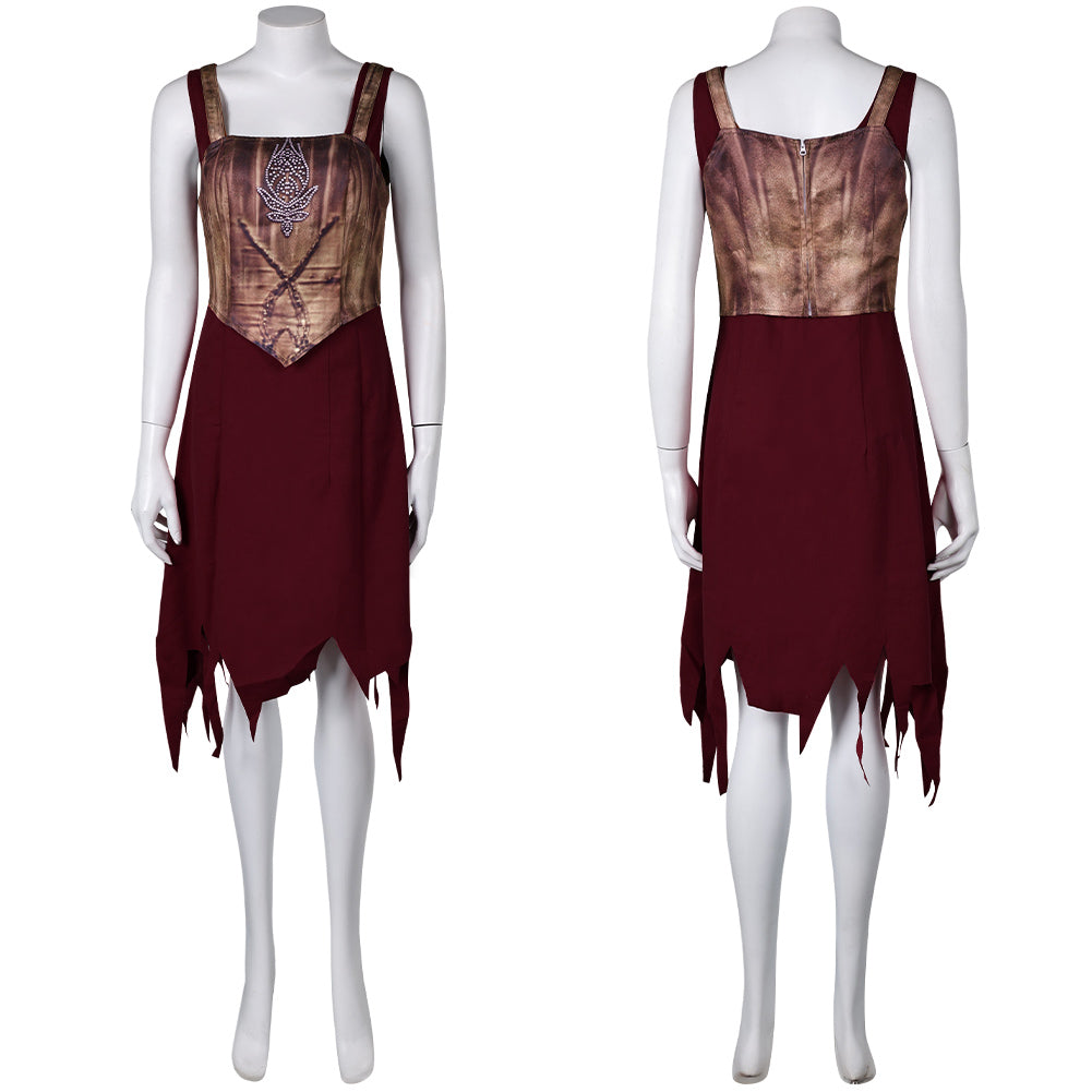 Damsel Prinzessin Elodie willigt Kleid Cosplay Kostüm