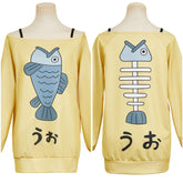 Dandadan Momo Ayase gelb Hoodie Cosplay Outfits