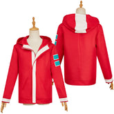Dandadan Momo Ayase rote Jacke Cosplay Outfits