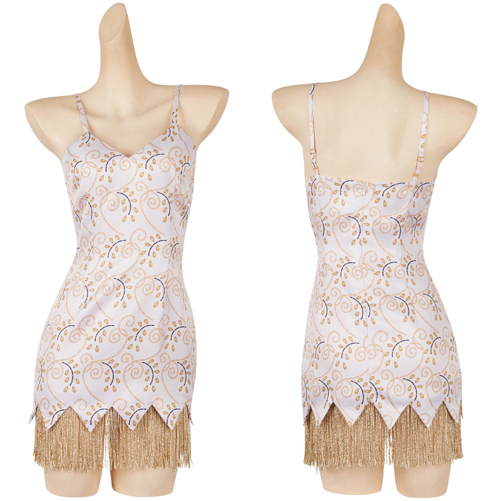 Die Maske Tina Carlyle Kleid Cosplay Kostüm Set