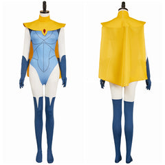 Dispatch Blonde Blazer Jumpsuit Mandy Cosplay Kostüm