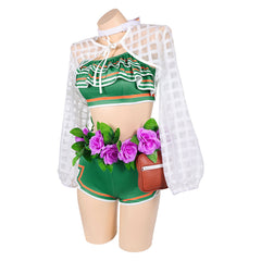 Doreen Green Beach Style Kostüm M-Rivals Squirrel Girl Cosplay Outfits