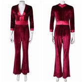 Drop – Tödliches Date Violet rot Jumpsuit Violet Cosplay Outfits