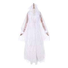 Ebenezer (2026) Ghost of Christmas Past weiß Kleid Cosplay Outfit