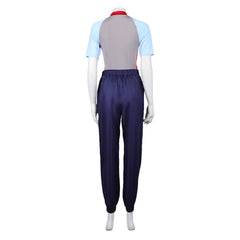 Eleven Stranger Things Jane Hopper grau Outfit Cosplay Kostüm Set