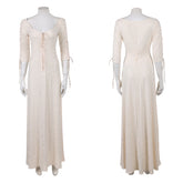 Elizabeth Swann weiß Kleid Pirates of the Caribbean 6 Elizabeth Cosplay Outfit