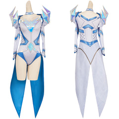 Emma Frost Jumpsuit Marvel Rivals Emma Cosplay Kostüm Set
