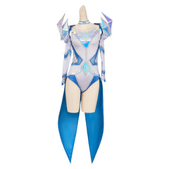 Emma Frost Jumpsuit Marvel Rivals Emma Cosplay Kostüm Set