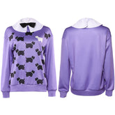 Erica Sinclair lila Hoodie Stranger Things Erica Cosplay Outfits