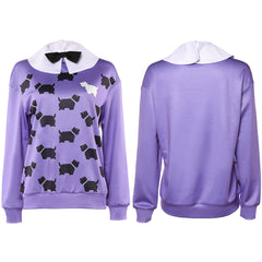 Erica Sinclair lila Hoodie Stranger Things Erica Cosplay Outfits