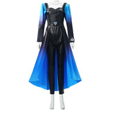 Evie blau schwarz Outfit Descendants: Wicked Wonderland Evie Cosplay Kostüm